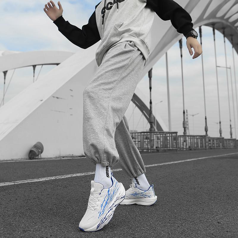 Unisex Laufschuhe Damen Carbonplatte Spezialität Marathon Schuhe Herren Sport Atmungsaktiv Leichtgewicht Technologie Laufschuhe