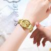 Stylish Women's Quartz Watch for Commuting, Featuring a Calendar, Day and Date Display, Round Face, 30mm Diameter, Stainless Steel, Japanese-made