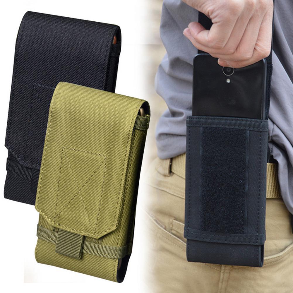 Men Wallet Card Holder Tactical Molle Waist Bag Waterproof Zipper Coin Purses