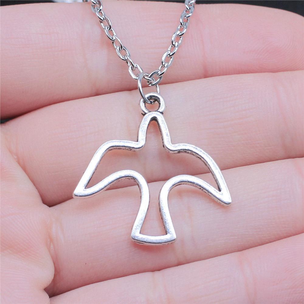 Owl Eagle Necklace On The Neck 43cm Chain Female Jewellery Mother's Day Ethnic Supplies