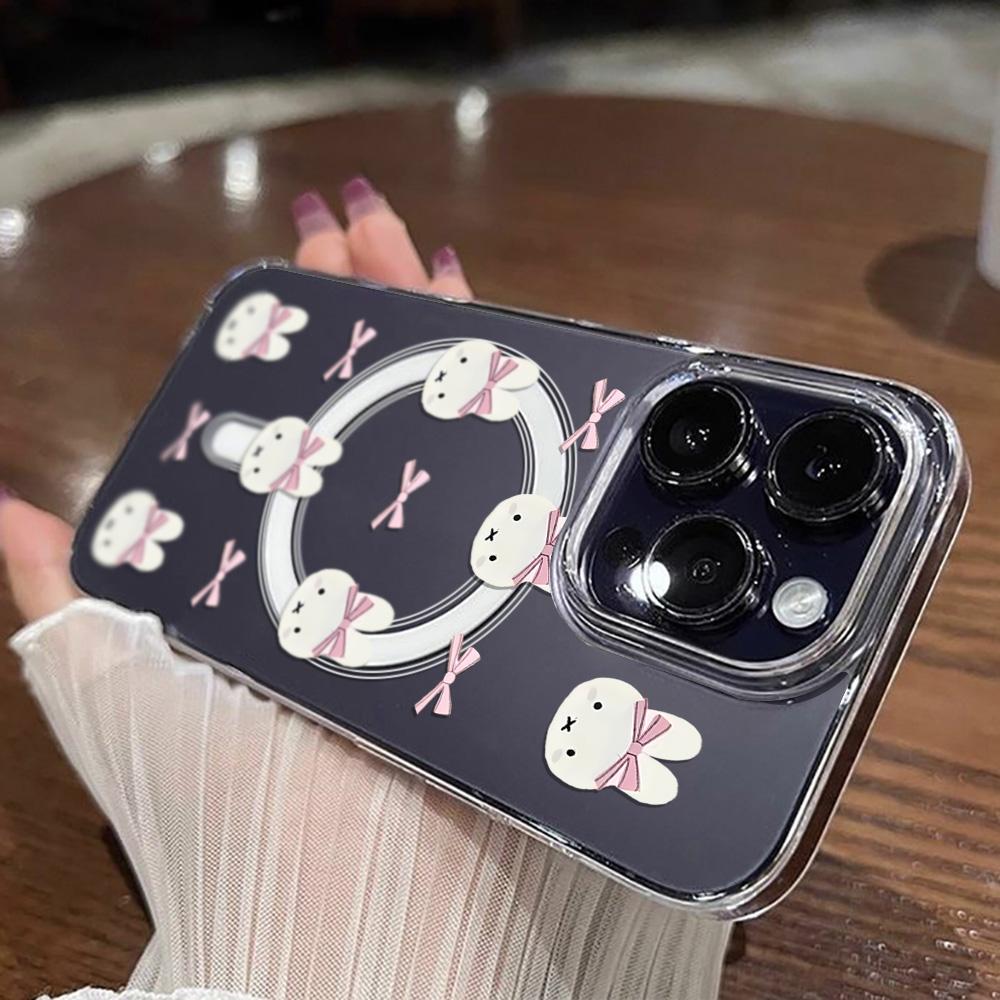 Magnetic Phone Case for iPhone 12 14 16 17 Pro 17 16 15 14 13 12 Pro Max  12 13 14 15  16 High Quality Shockproof Shell Full Protection Cute Style