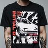 2026 Heißer Verkauf Initial D AE86 T-Shirt Anime Manga Grafik T-Shirts Y2K Herren Damen Harajuku T-Shirts Lässig Locker Rundhals Sommer Oberteil