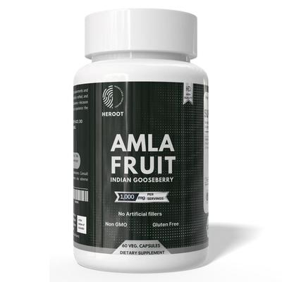 Amla (Agrișă indiană) Capsule Extract | 500 mg | 60 Bucăți