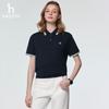 HAZZYS Women's PHIZ Series Drawstring Hem Polo Shirt