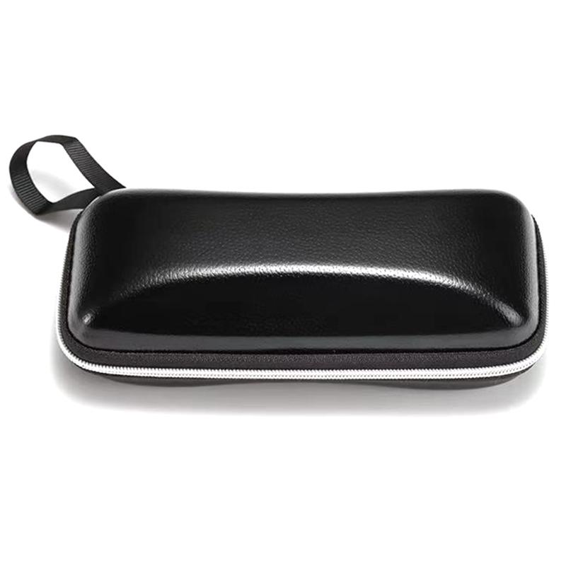 Portable Zipper Sunglasses Case Box Unisex Vintage Black Hard Shell Eyeglasses Protector Eyeglasses Accessories