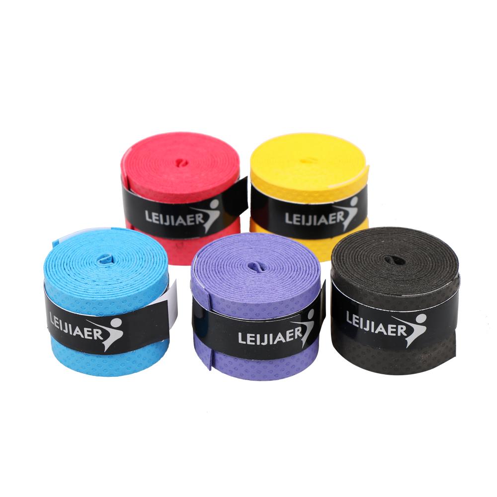 

60pcs Tennis Racket Overgrips Anti skid Sweat Tape Wraps Badminton Racquet Over Grip Fishing Rod Sweat Band Grip 5pcs