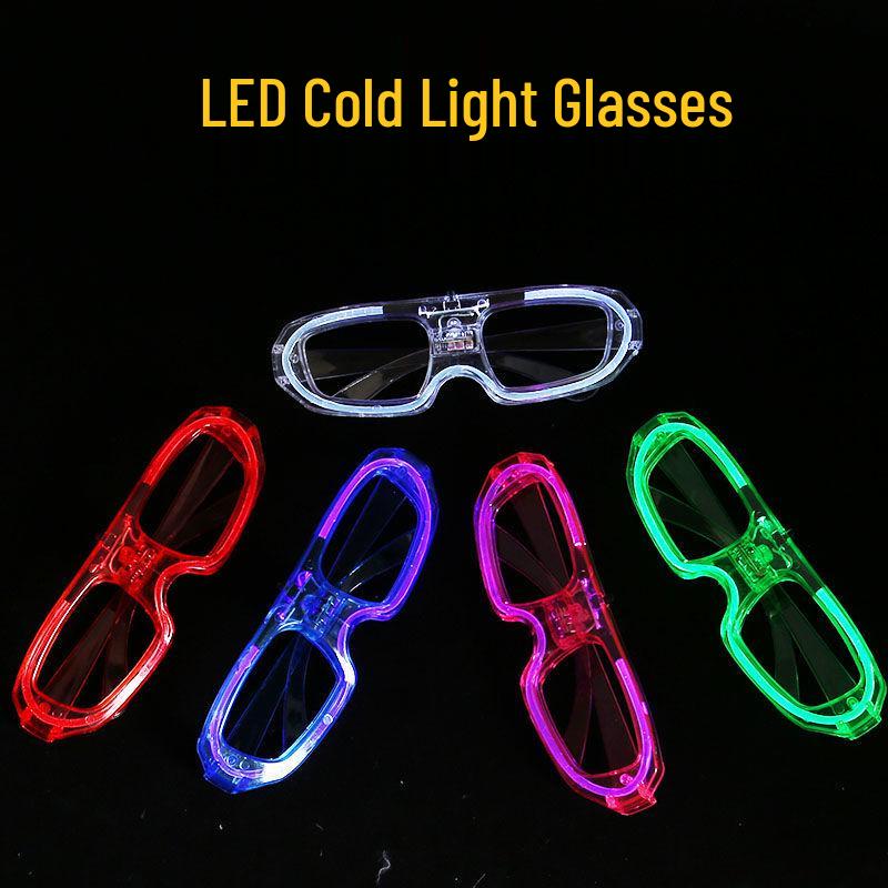 LED Luminous Shutter Glasses for Nightclubs and Raves