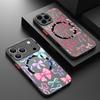 Colorful Bowknots Pattern Case For iPhone 17 Pro Max Magnetic For Magsafe Hybrid TPU+PC Matte Cover For iPhone 16 Pro Max 15 14 13 12 11 16E Air