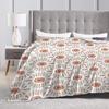 Bohemian pattern Flannel Blankets Winter Super Soft Bedding Throws for Girls Boys Couch Bed Funny Bedspread Sofa Bed Cover