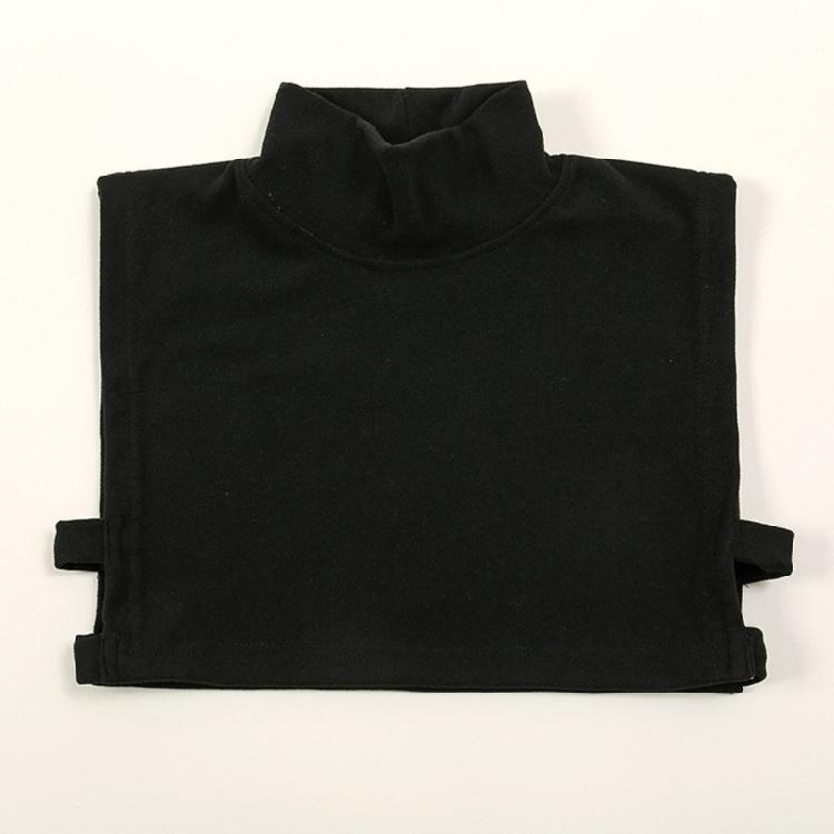 Collo Dolcevita Finto Elegante Monocolore Staccabile Maglia a Collo Alto Pullover Elastico Mezza Maglia per Donne Layering