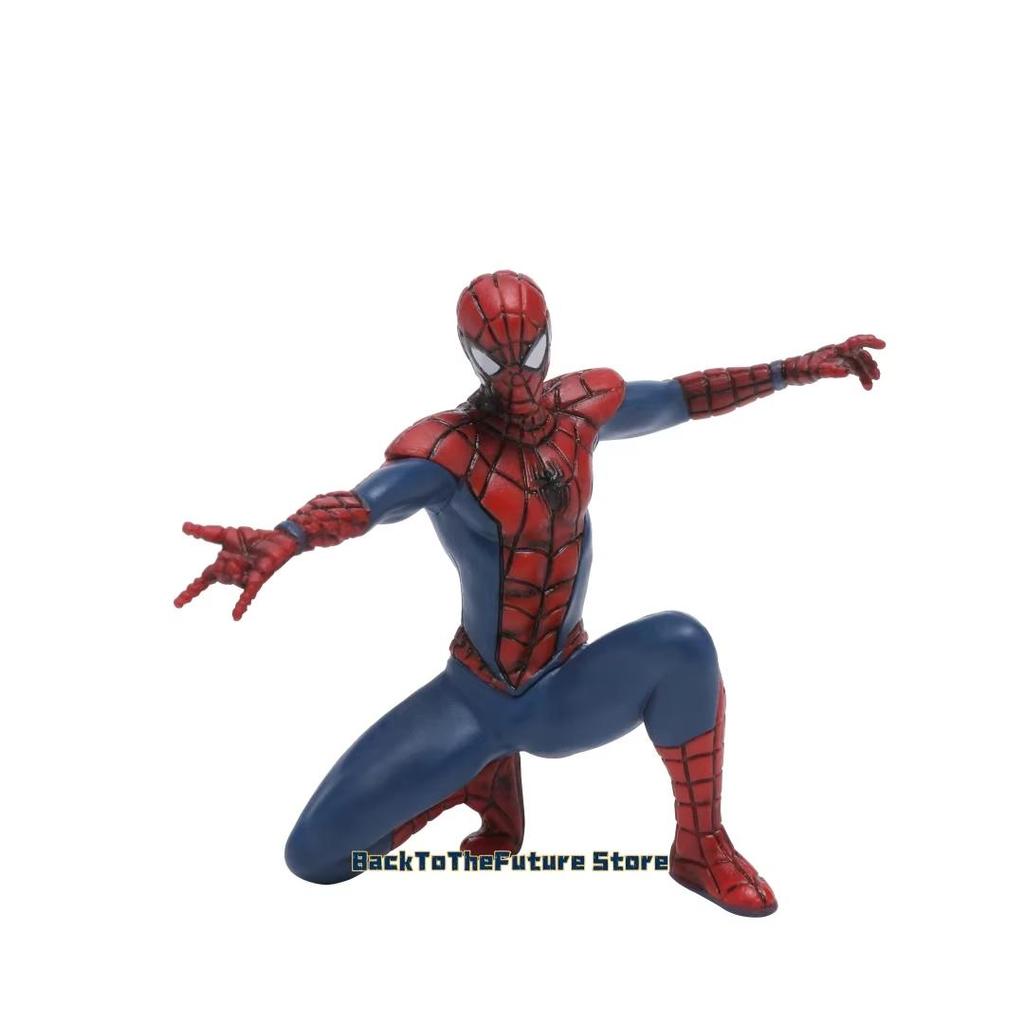 MINISO 4pcs Hasbro Marvel Spider Man Superhero Spiderman 7-9cm Action Figure Spider-Man Anime Collection Mini Toys Model Children Gift