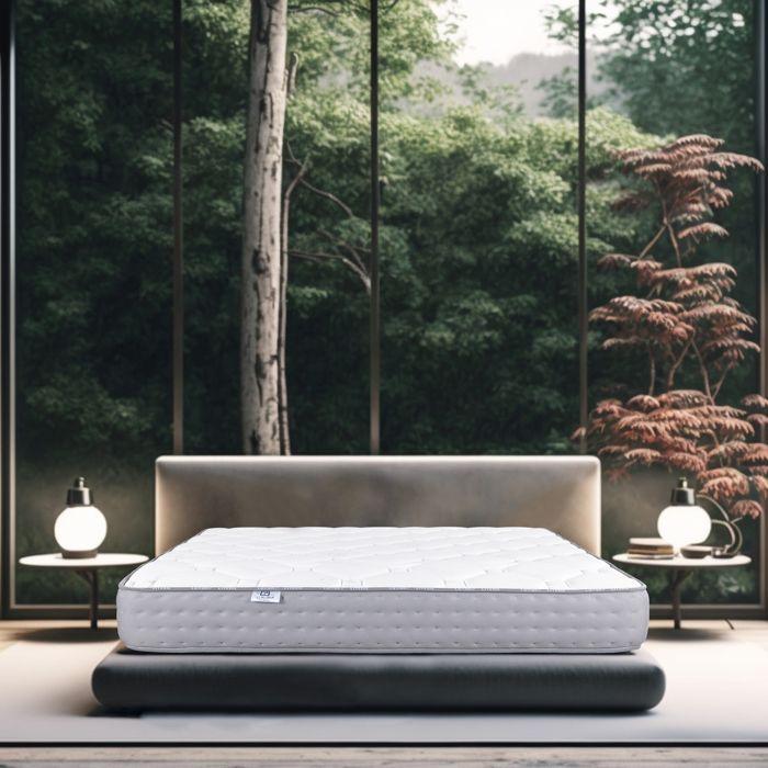 Matelas 160x200 cm,Sleeperfect,20 cm,mémoire de forme,ferme,indépendance du couchage,face été/hiver