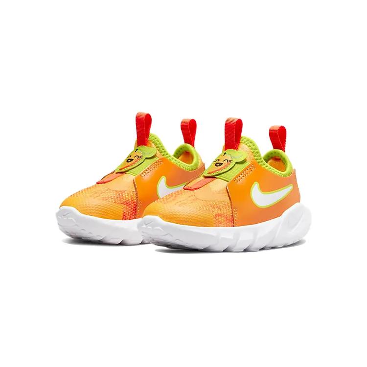 Nike Flex Runner 2 Toddler 'Mango' (Unisex) Kumquat / Atomic Green / University Gold / White Toddler Shoes DM4206 800