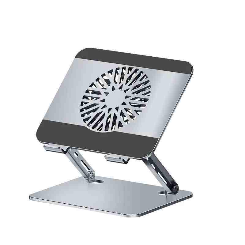 360° Rotatable Carbon Steel Foldable Laptop and Tablet Cooling Stand