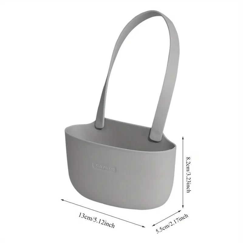 Kitchen Supplies Sink Single Layer Drain Hanging Bag Pool Storage Drain Rack Hanging Basket
