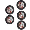 Black Cutting Discs 5pcs Cutting Discs Ceramic Fittings