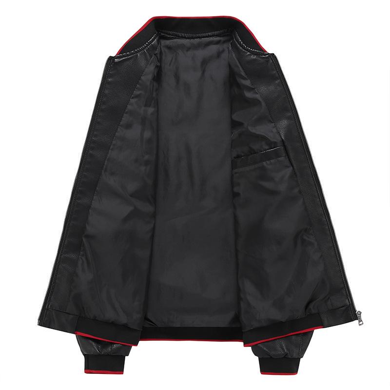 Herrenjacke Herbst und Winter Neuer Stil Samtverdickung Koreanische Version Trendige Mode Warmes Revers Mittel und Alt