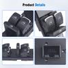Power Window Switch 1J4959857 3BD959857 1J4959857D 1J4959857C Driver Side For VW Golf 4 Jetta MK4 Bora Passat B5 Plastic 12V