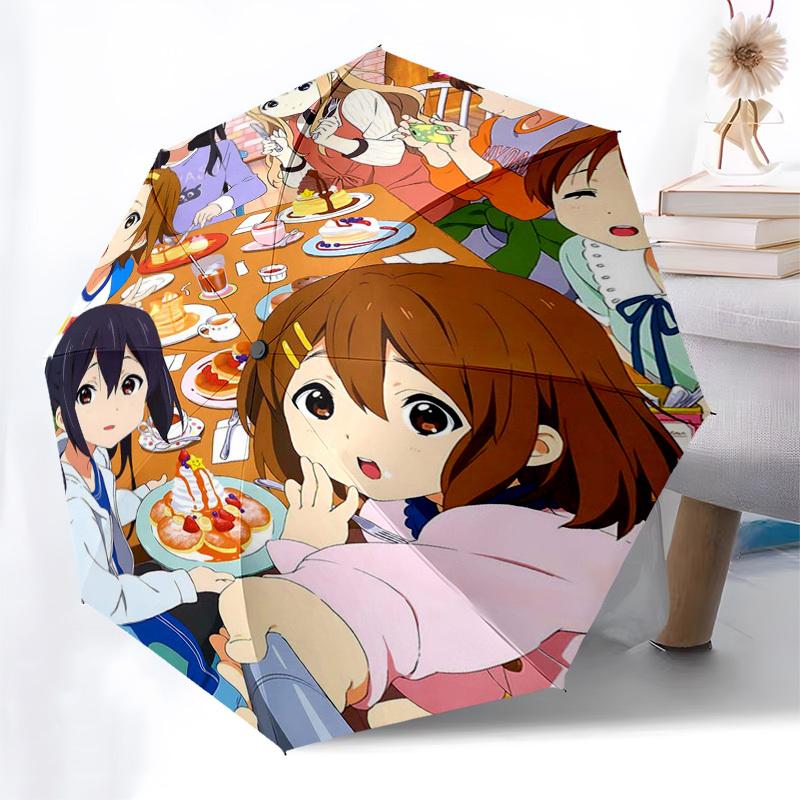 1 pièce Kaguya-sama: Parapluie d'extérieur Love is War - Ouverture/Fermeture Automatique, Conception Pliable en 3 Parties Portable avec Structure en Fer à 8 Baleines - Cadeau Parfait pour les Fans, Voyage