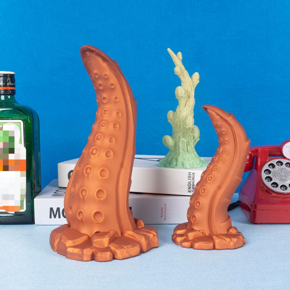 YWZAO Anal Plug Tentacle Liquid Silicon Sucker G74