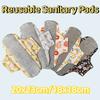 Graphene Reusable Sanitary Pads Leak Proof Menstrual Cloth Pads Nursing Pad for Women  Night