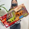 Walking Sound Electric Remote Control Dinosaur Toy Simulation Tyrannosaurus Rex Triceratops Model Boy Toy