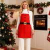 Christmas Party Apron With Durable Polyester Material For Family Celebration