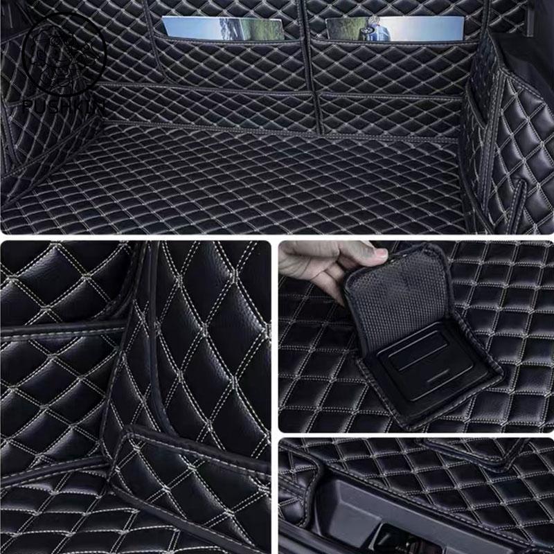 For BYD Seal U Sealion 6 Song Plus DMI Custom Trunk Mats Leather Durable Cargo Liner Boot Carpets Interior Cover Car Accessories