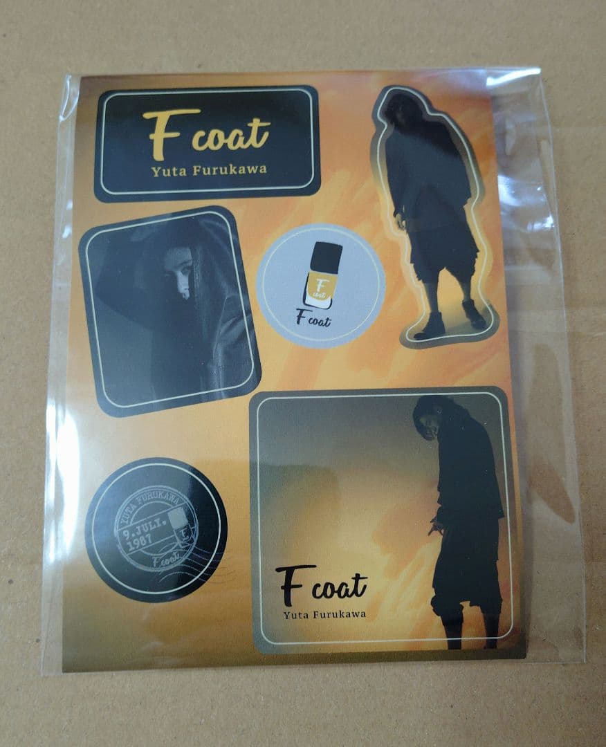 [USED] Yudai Furukawa / F coat / Sticker / Bonus / Seal