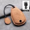 Leather Car Remote Key Case Cover For GAC Trumpchi GS4 GM8 GA3 GA6 SGS7 GA4 GS5 GS3 Legend GS8 Keychain Accessories