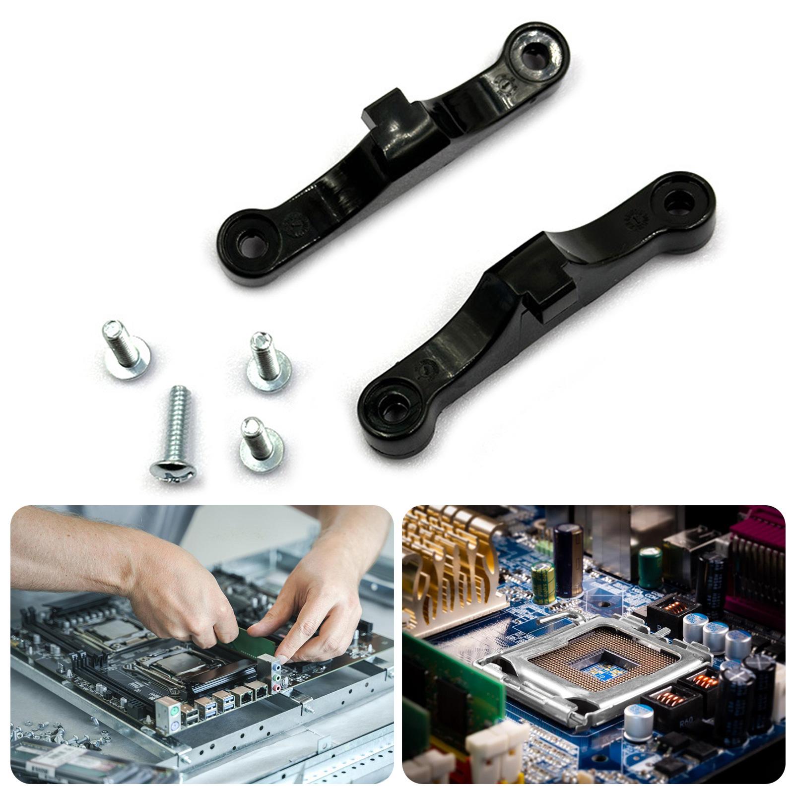 

Backplanes CPU Cooling Bracket Heatsinks Bracket Fan Cooling Mounting Plate for AM5 Motherboards Socket with Screws жовтий