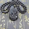 Obsidian Zodiac Pendant and Birth Buddha Charm – Eight Protectors Collection, Ideal for Gifts