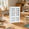 1:12 Scale Dollhouse Cabinet White MDF Display Realistic for Tabletop Displays