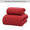 Coral Fleece Absorbent Bath and Face Towel Set for New Home Bathroom