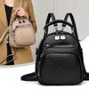 New Fashi Inclined Shoulder Bag Backpack Bag Large Capacity Shoulder Crossbody Casual Cell Phe Backpack for Women Solid Bags