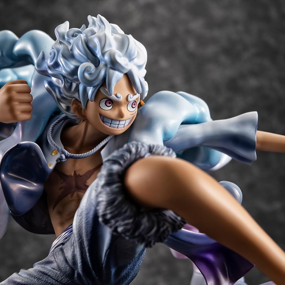 Megahouse One Piece WA-Maximum Gear Five Monkey D. Luffy Pirate Portrait Collector Figure