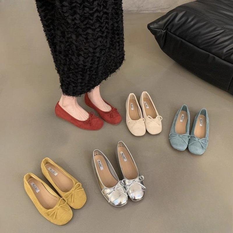 Baleríny Ploché boty Boty s měkkou podrážkou Jednoduché boty Dámské boty