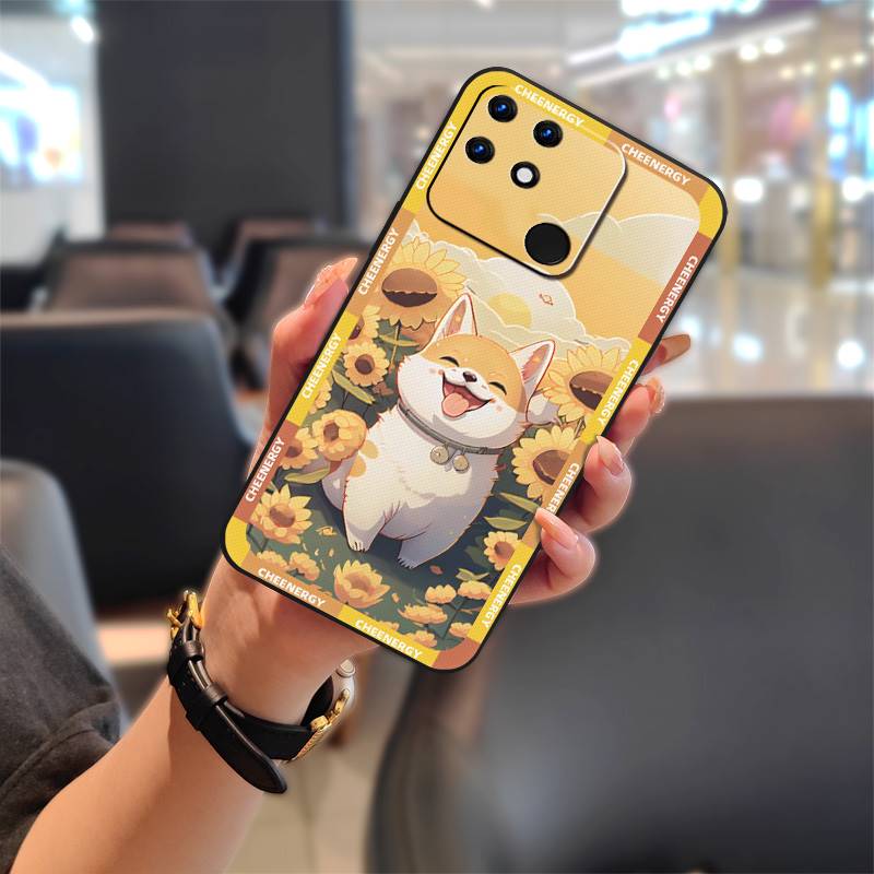 Back Cover Cartoon Phone Case For OPPO Realme Narzo 50A Dirt-resistant Durable TPU Waterproof Fashion Design Phone Pouch