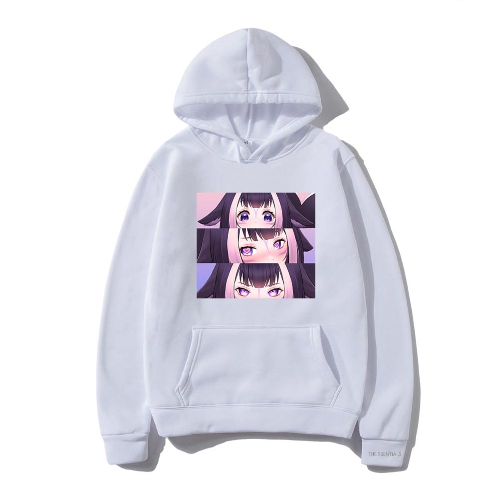 Hololive English VTuber Shylily Mikina s kapucí Ženy Podzim Zima Anime Grafické Mikiny Unisex Kreslené Estetické mikiny s kapucí Topy