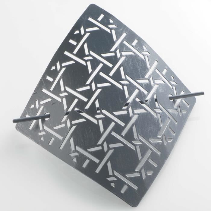 Embrasse - Bobixe - Gris - Métal - 16.5 X 16.5 Cm - Décoration Intérieure