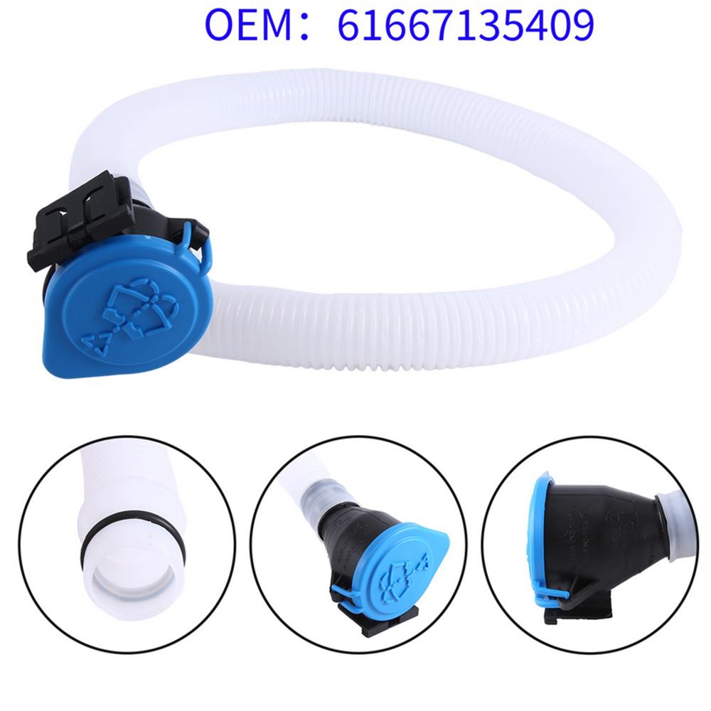 1× Windshield Washer Fluid Reservoir Filler Pipe For BMW 3er E90 E91 61667135409
