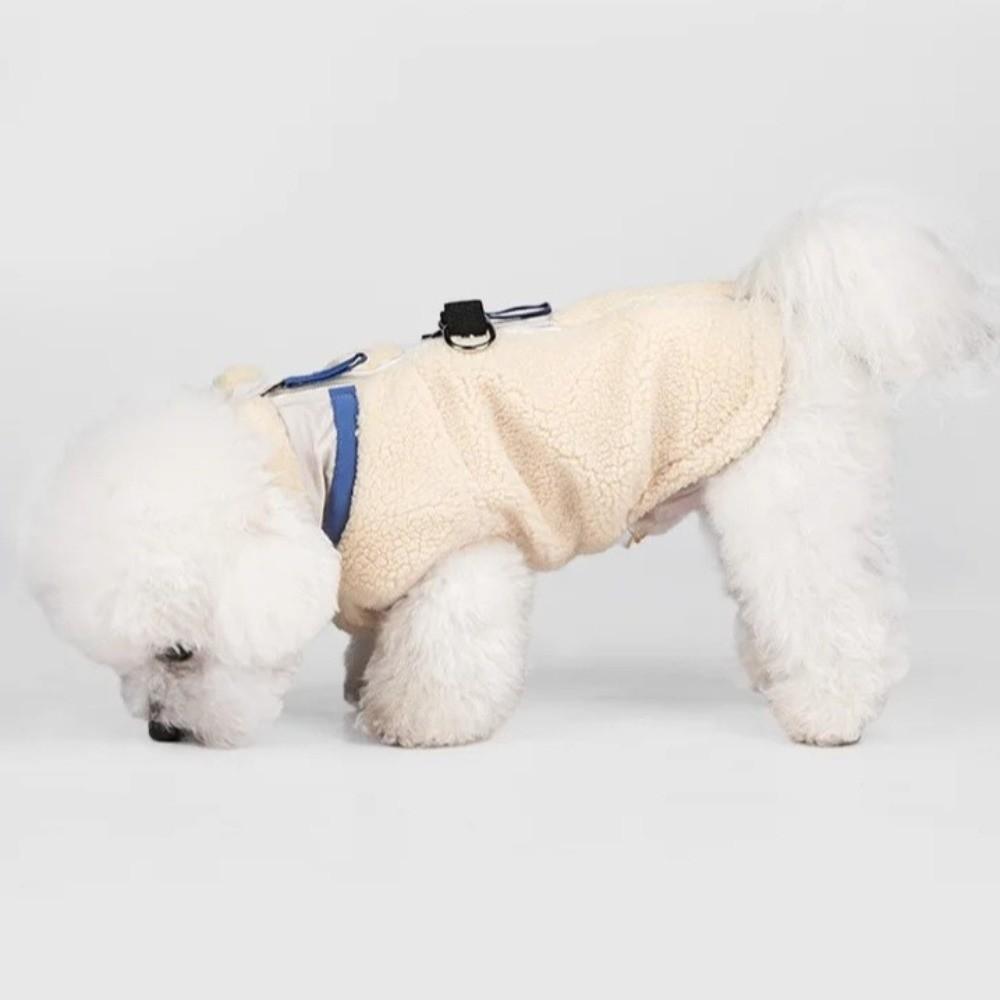 Windproof Dog Vest Warm Winter Dog Coat Cute Teddy Schnauzer Clothes  Dog Apparel