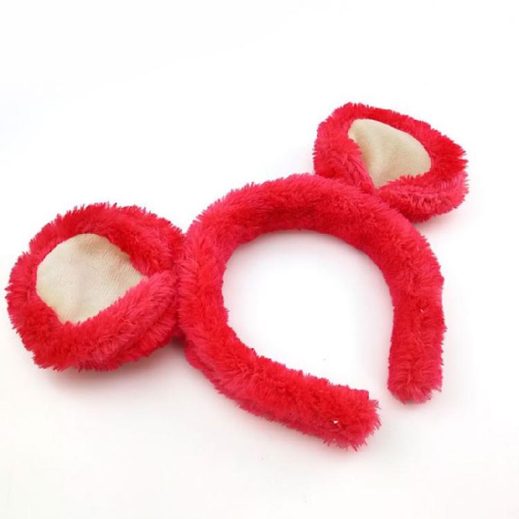 Soft Bear Headband Cartoon Animal Hairband Mouse Ears Hair Hoop for Washing Face
