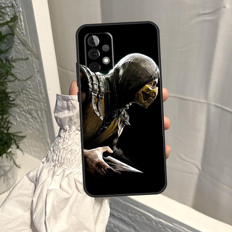 Mortal Combat Case For Samsung Galaxy A54 A34 A52 A21S A12 A22 A32 A14 A13 A23 A33 A53 A73 A51 A71 Cover