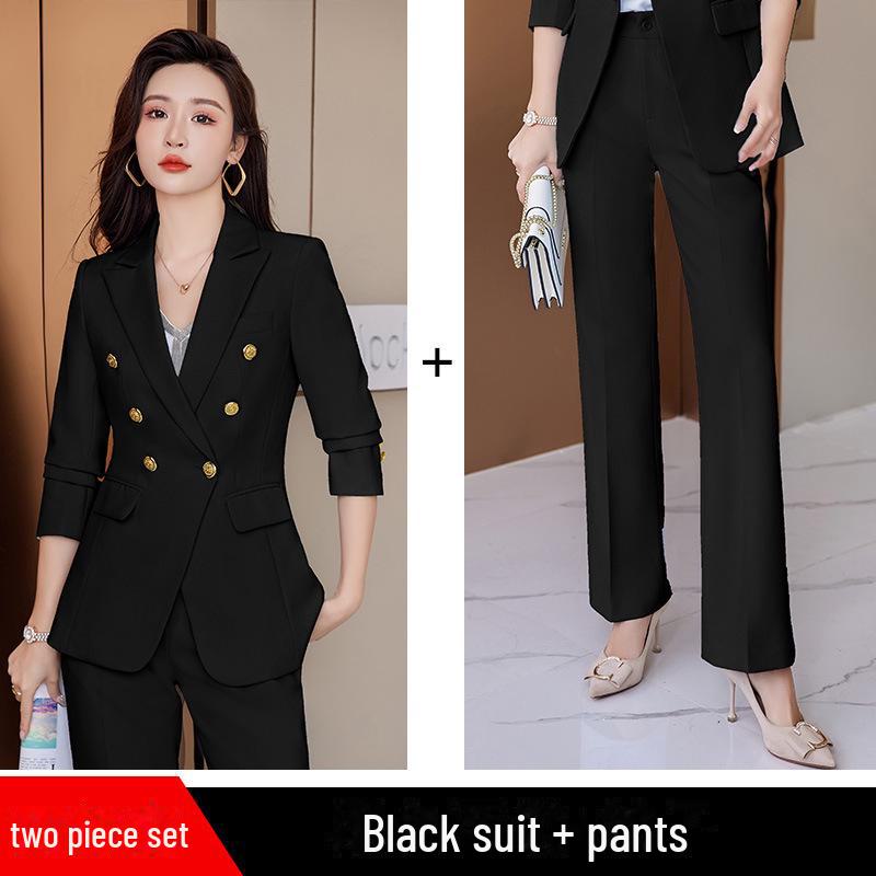 Υψηλής Ποιότητας Λευκό Σακάκι Κοστούμι Γυναικείο Επαγγελματικό Ένδυμα - Κομψό Στυλ Θεάς