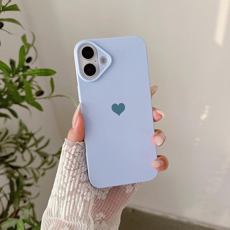 Love Candy Color Silicone Soft Case For iPhone 16 16E 15 14 13 12 11 Pro XS Max X XR Plus Ultra Thin Matte Back Cover Caso Shell