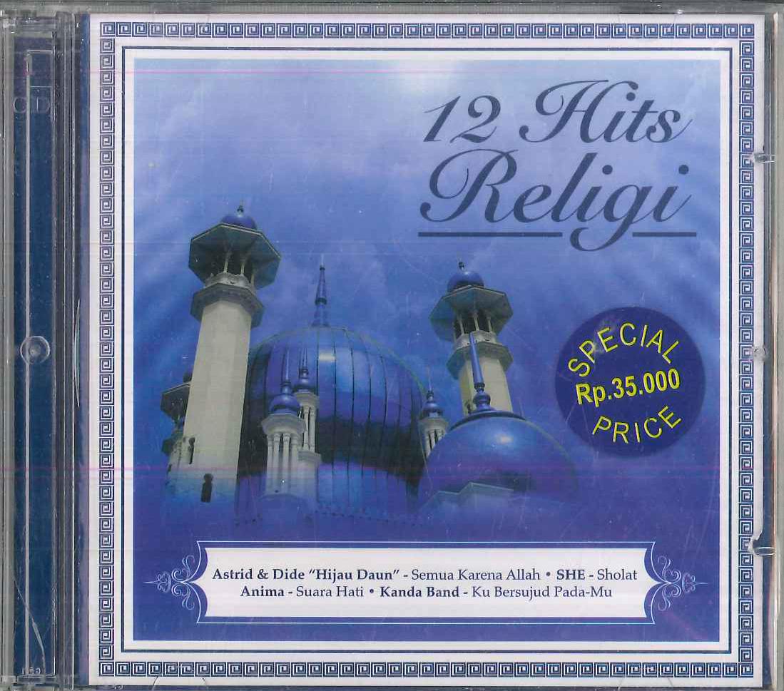 

CD VARIOUS - 12 Hits Religi 88697954612 SONY 2011 Indonesia Pop Used