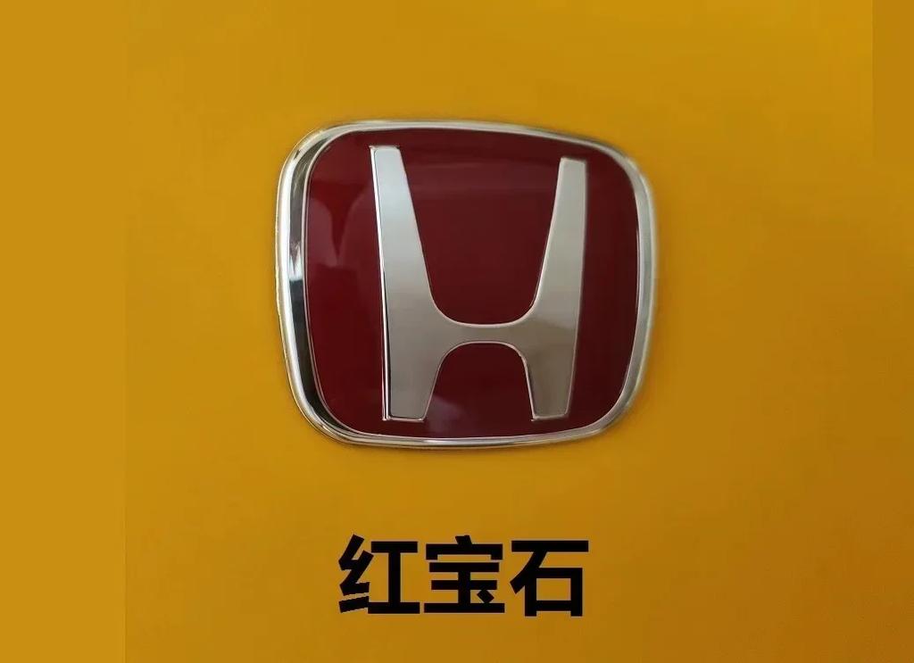 PLXI9 Acrylic Car Steering Wheel Emblem For Honda Civic Accord City CRV Jade Fit Odyssey Hybrid H-Sticker Interior Modification