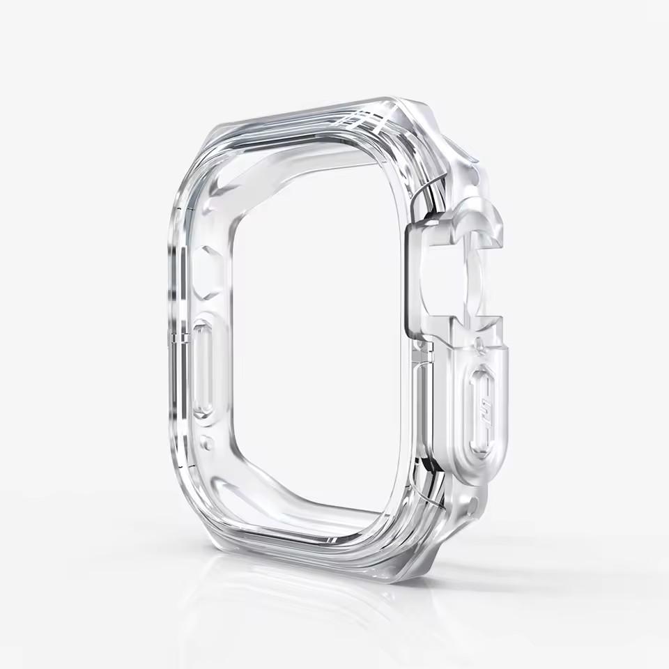 TPU Case for Apple Watch Cover 46 42mm 41 45 40 44 49mm Protector Bezel for Apple Smart Watch Series 10 9 8 7 6 5 4 Ultra Bumper