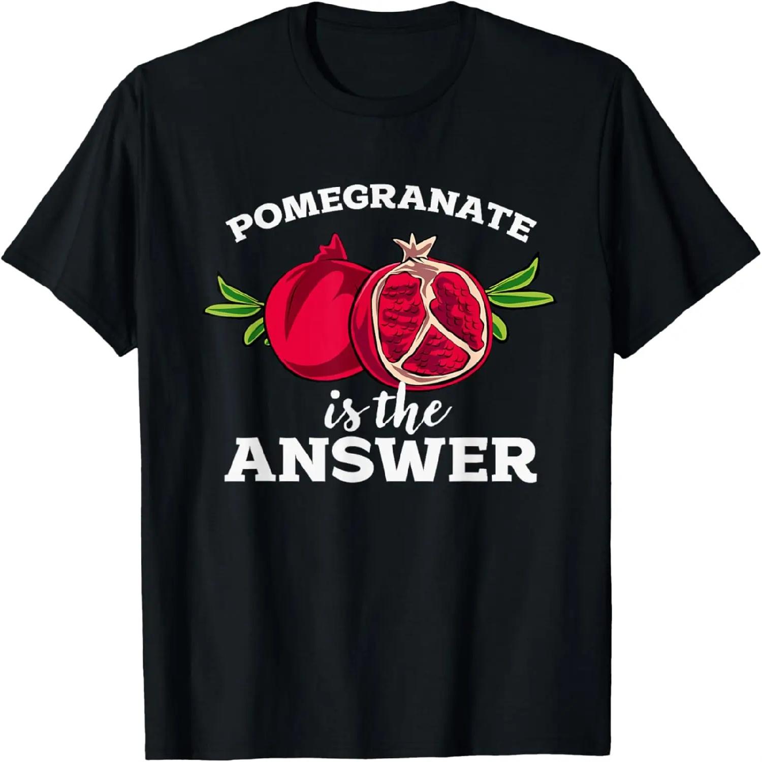 Pomegranate Is The Answer T-Shirt XXXXXL разноцветный